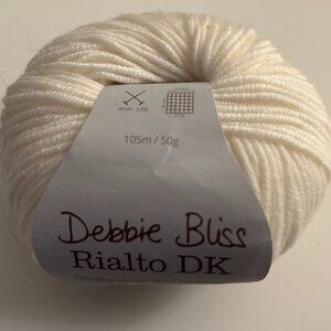 Debbie Bliss Rialto DK Creme Color 23001 Ball of Yarn